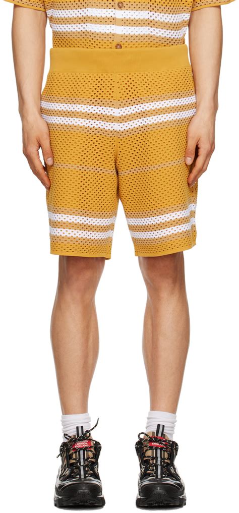 burberry striped shorts